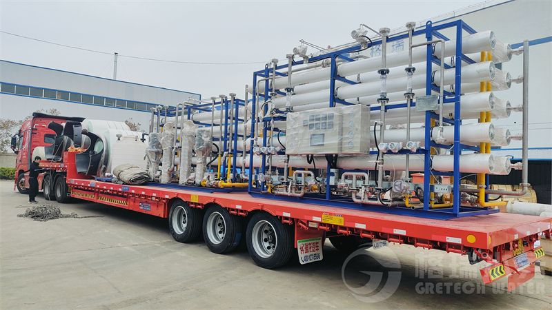 喜訊，又發(fā)貨啦！發(fā)貨廣東某鋼鐵企業(yè)2*10t/h除鹽水設(shè)備